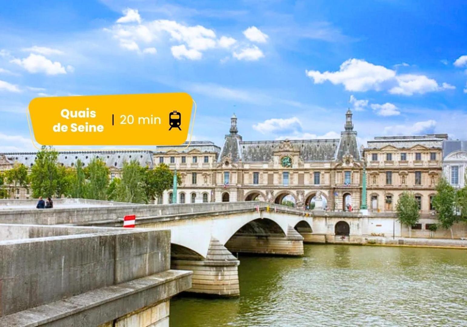 104-Suite Lily-Rose - Superbe Appartement A Parijs Buitenkant foto